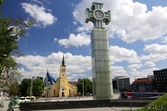 Platz der Freiheit in Tallinn Platz der Freiheit in Tallinn