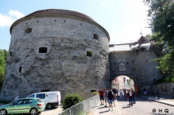 Dicke Margarethe das Eingangstor in die Altstadt von Tallinn Dicke Margarethe das Eingangstor in die Altstadt von Tallinn