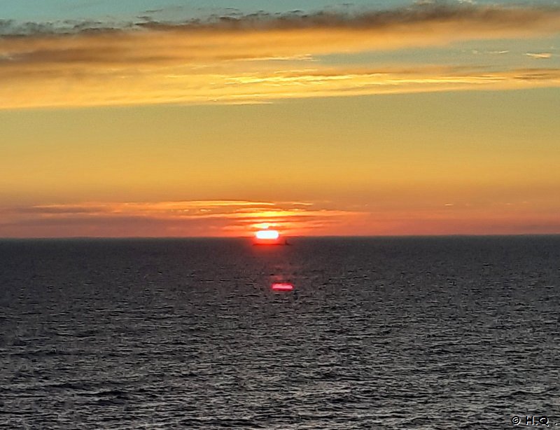 Sonnenuntergang in der Ostsee