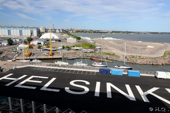 Kreuzfahrthafen  Helsinki Hernesaari LHD