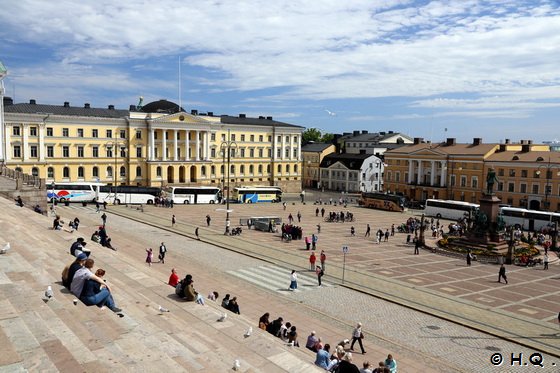 Senatsplatz von Helsinki