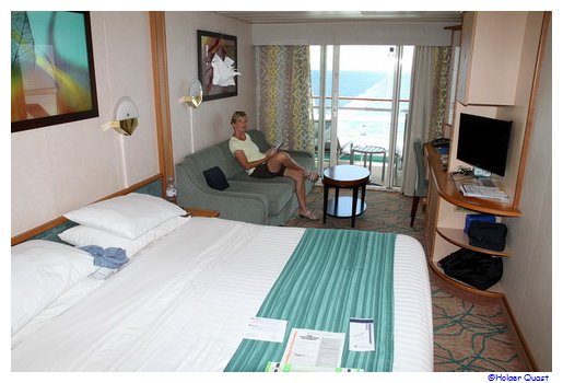 Unsere Kabine auf der Splendour of the Sea