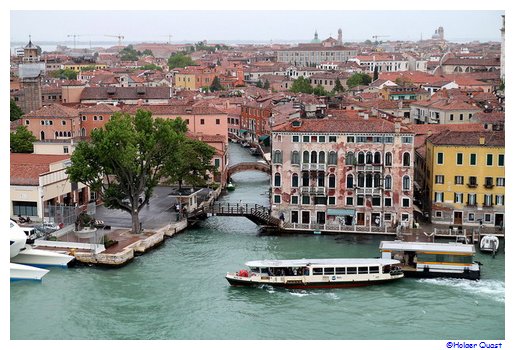 Venedig vom Bord eines Kreuzfahrtschiff
