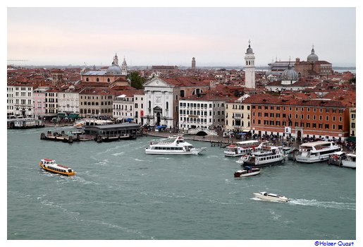 Venedig vom Kreuzfahrtschiff