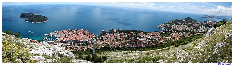 Dubrovnik aus der Luft