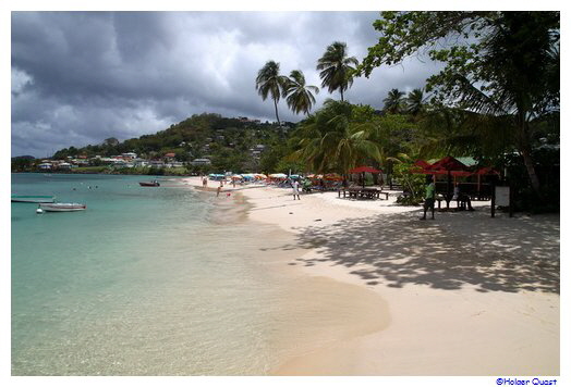 Grand Anse Beach auf Grenada Grand Anse Beach auf Grenada