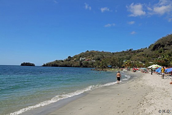 Buccament Beach auf St. Vincent Buccament Beach auf St. Vincent