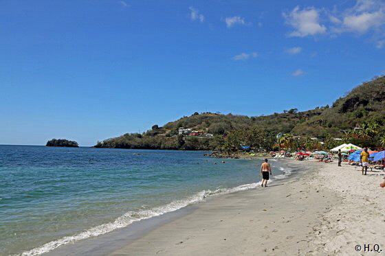 Buccament Beach auf St. Vincent