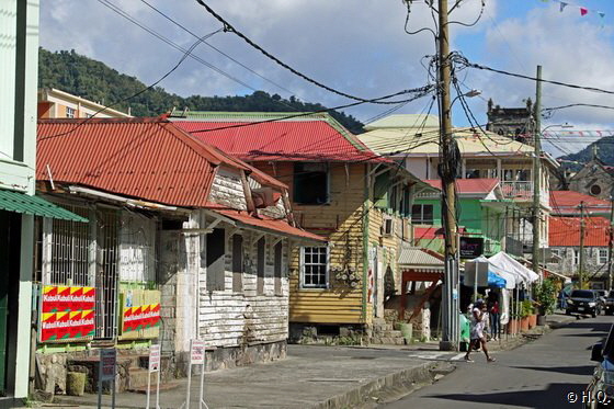 Charmante Städtchen Roseau - Dominica