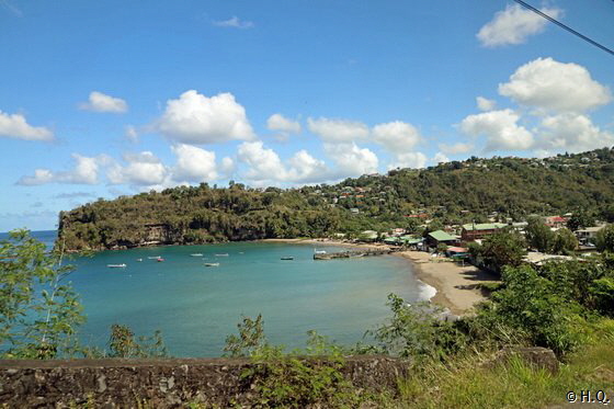 Fischerdorf auf St. Lucia