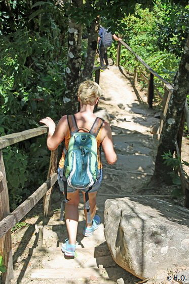 Ela auf dem Tet-Paul-Nature-Trail Ela auf dem Tet-Paul-Nature-Trail