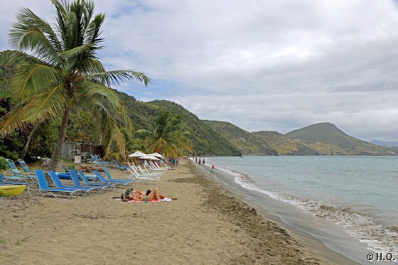 South Friar's Beach auf St. Kitts