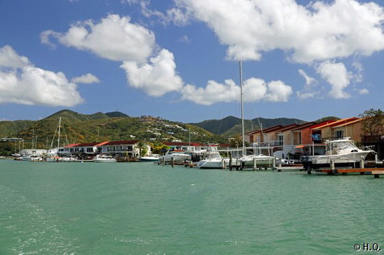 Schne Villen im Jolly Harbour auf Antigua