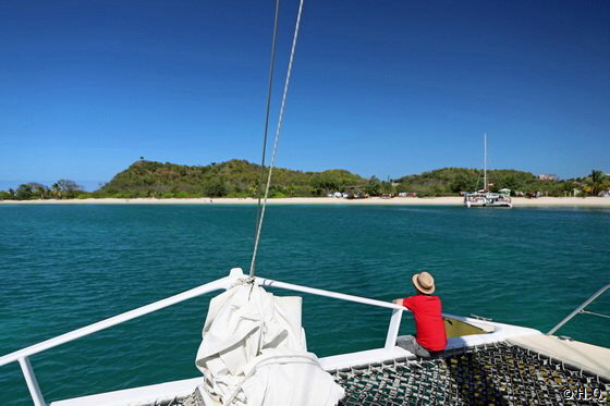 Einfahrt in der Deep Bay