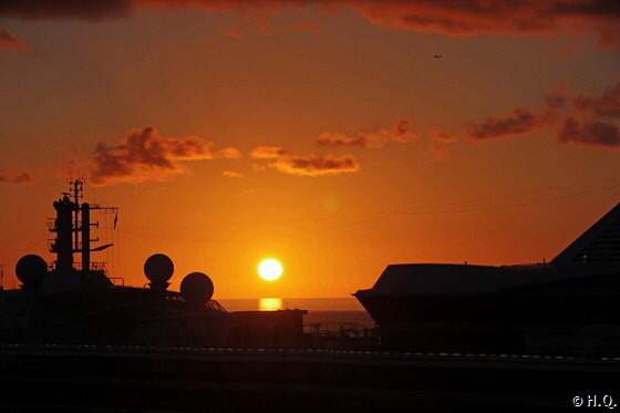 Sonnenuntergang auf St. Maarten