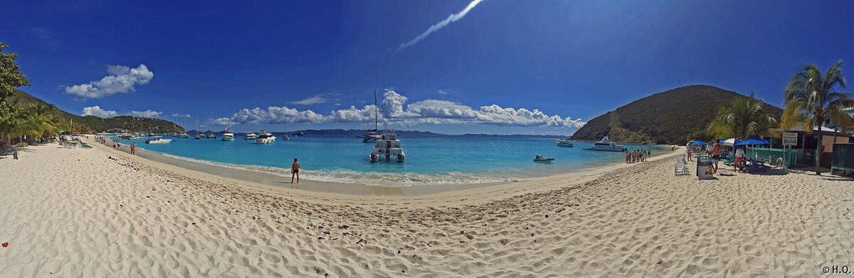 White Bay auf Jost Van Dyke - British Virgin Islands