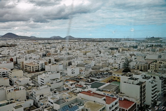 Blick auf Arrecife von der Blue 17 Roof Top Restaurant & Bar - Arrecife - Lanzarote Blick auf Arrecife von der Blue 17 Roof Top Restaurant & Bar - Arrecife - Lanzarote