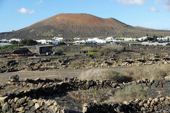 Weinanbaugebiet La Geria auf Lanzarote Weinanbaugebiet La Geria auf Lanzarote
