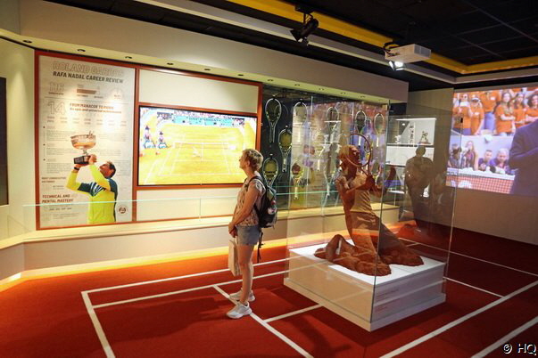 Ausstellung im Rafael Nadal Museum Mallorca