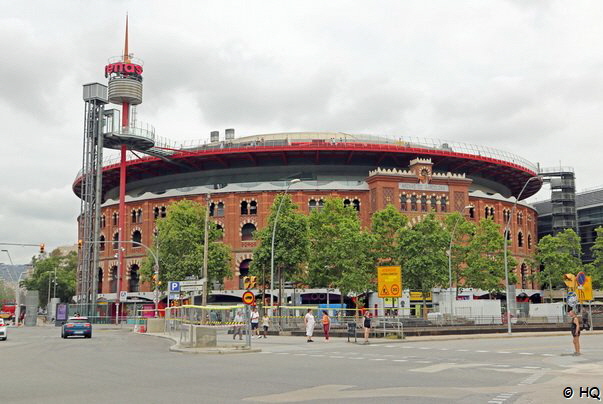 Arenas de Barcelona die alte Stierkampfarena