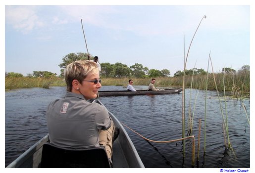 Mokoro Tour im Okavangodelta