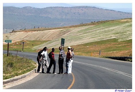 Sdafrika - Menschen auf der Strae