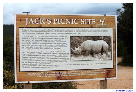 Jack's Picnic Stite im Addo Nationalpark