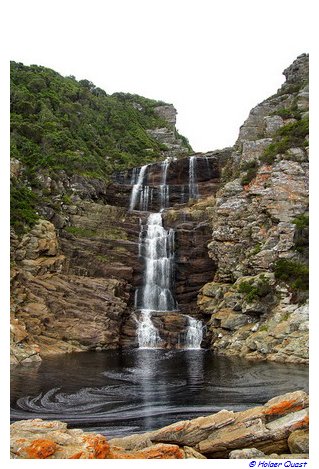 Wasserfall am Otter Trail - Tsitsikamma Nationalpark