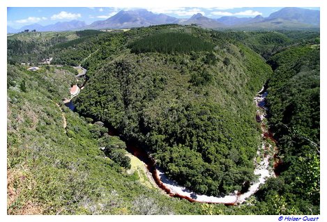 Viewpoint Map of Africa in Wilderness