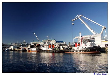 Werft an der Waterfront in Kapstadt