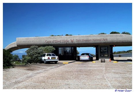 Table Mountain National Park Eingang