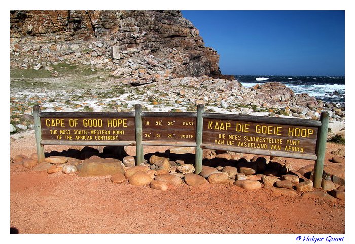 Cape der Guten Hoffnung - Cape of the Good Hope