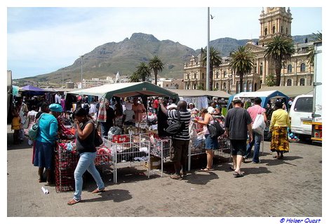 Kapstadt Markt auf dem Grand Parade